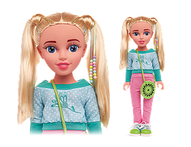 Лялька Beauty Star Flowery Spring Rainbow Girl (висота 46см, аксесуари) KH35/003 Kids Hits