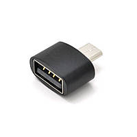 Переходник YHL T3 USB2.0(AF) OTG => microUSB(M), Black, OEM l