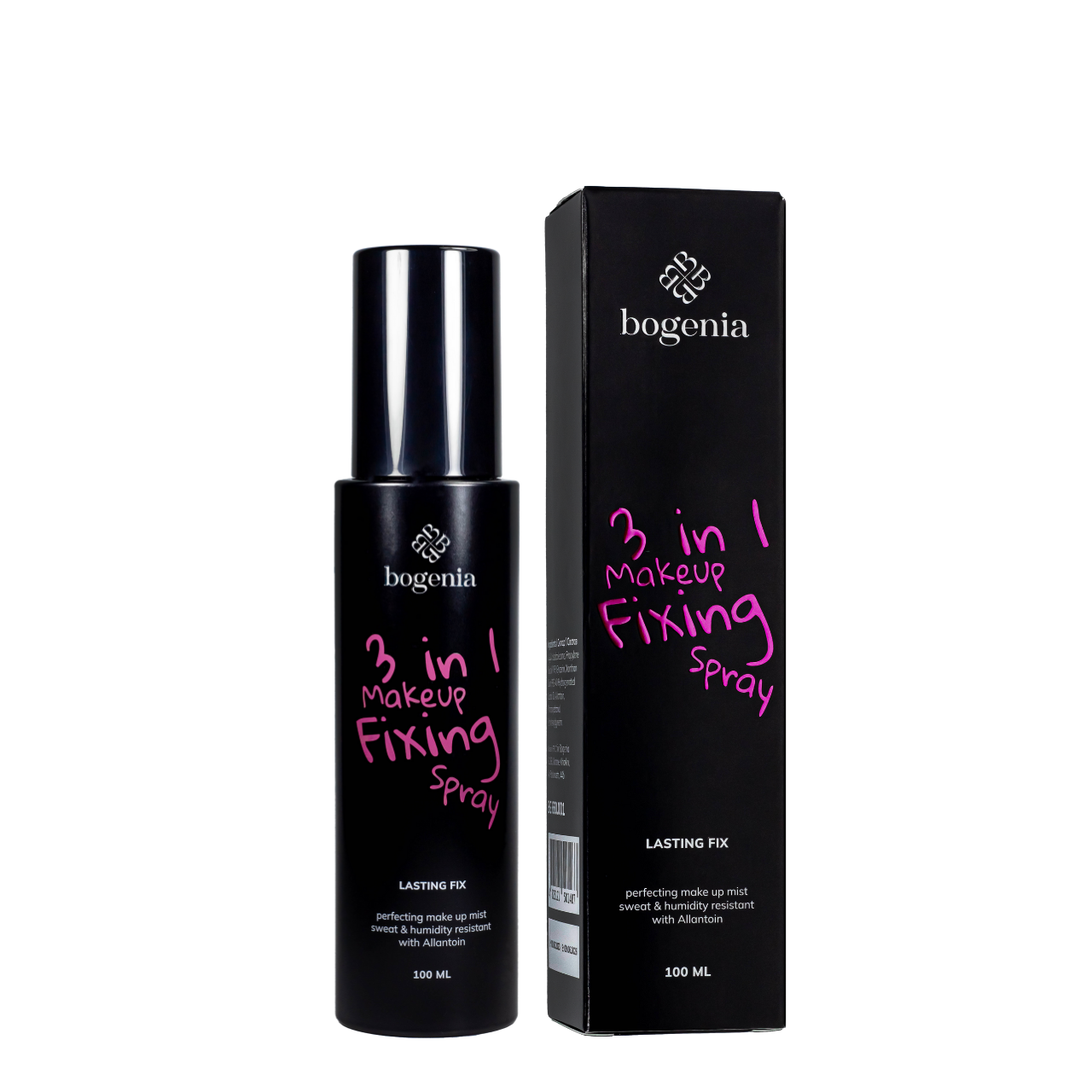 Спрей для фіксації макіяжу 3 в 1 Bogenia Makeup Fixing Spray 100 мл BG660