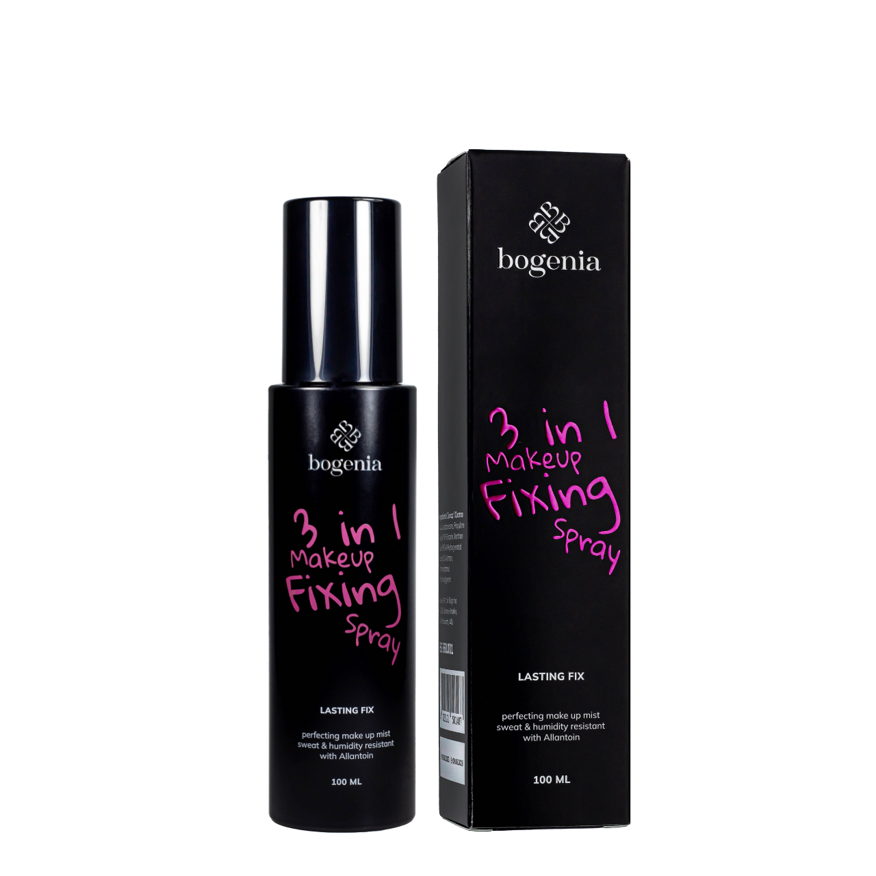 Спрей для фіксації макіяжу 3 до 1 Bogenia Makeup Fixing Spray 100 мл BG660