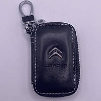 Брелок Ключница с логотипом ситроен , чехол для ключа авто Citroеn