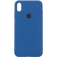 Оригинальный чехол для iPhone XR Silicone Case Full Ocean Blue