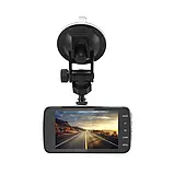 Відеореєстратор T 652, 2 камери, FULL HD, метал, фото 2