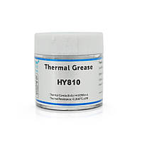 Паста термопроводная HY-810 10g, банка, Grey, >4,63W/m-K, <0.0087°C-in²/W, -30° 280°, OEM Q38 i