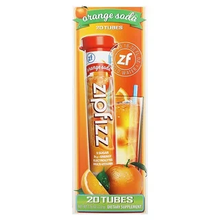 Zipfizz, Energy Drink Mix, апельсиновая сода, 20 тюбиков, 11 г (0,39 унции) Киев - фото 1 - id-p1936856784