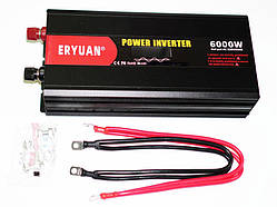 Інвертор напруги 12v-220v 6000W (чистий синус)