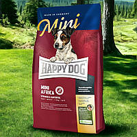 Сухой корм Happy Dog Mini Africa для собак мелких пород, 1 кг