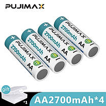 Акумулятор AA/R06 1.2V Ni-MH "PUJIMAX 2700 mАh", фото 3