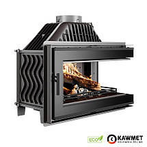 Камінна топка KAWMET W16 PB Black (13,5 kW) ECO, фото 4