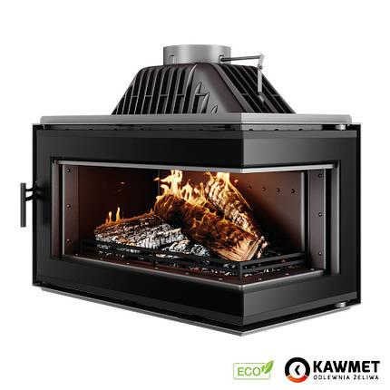 Камінна топка KAWMET W16 PB Black (13,5 kW) ECO, фото 1