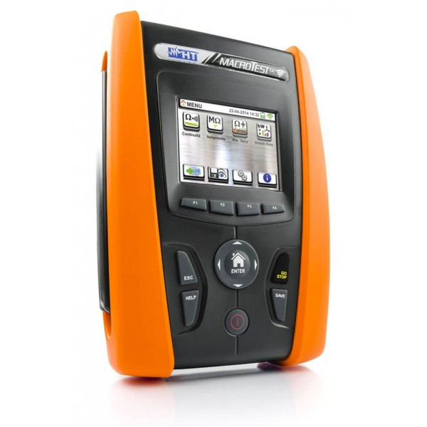 HT-MACROTEST G2 багатофункціональний тестер для вимірювання опору заземлення, цілісності захисних провідників, фото 1