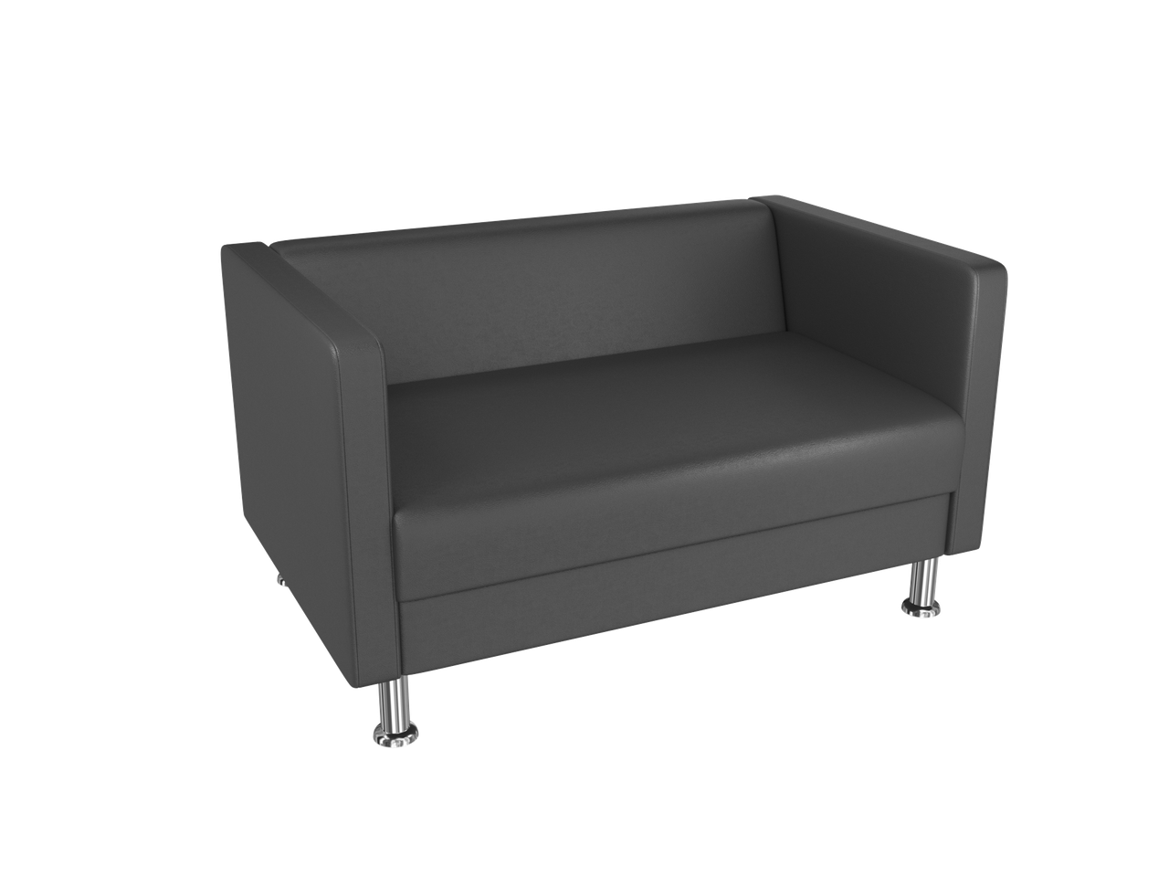 Офісний диван BNB Bongo Двомісний Чорний (Колір 2230)