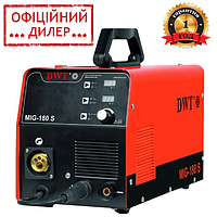 Сварочный полуавтомат инверторный DWT MIG-180 S (160 А, 220 В, 1.6-3.2 мм) Полуавтомат для сварки PAK