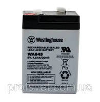 Акумуляторна батарея Westinghouse WA645 6V 4.5Ah свинцево-кислотна