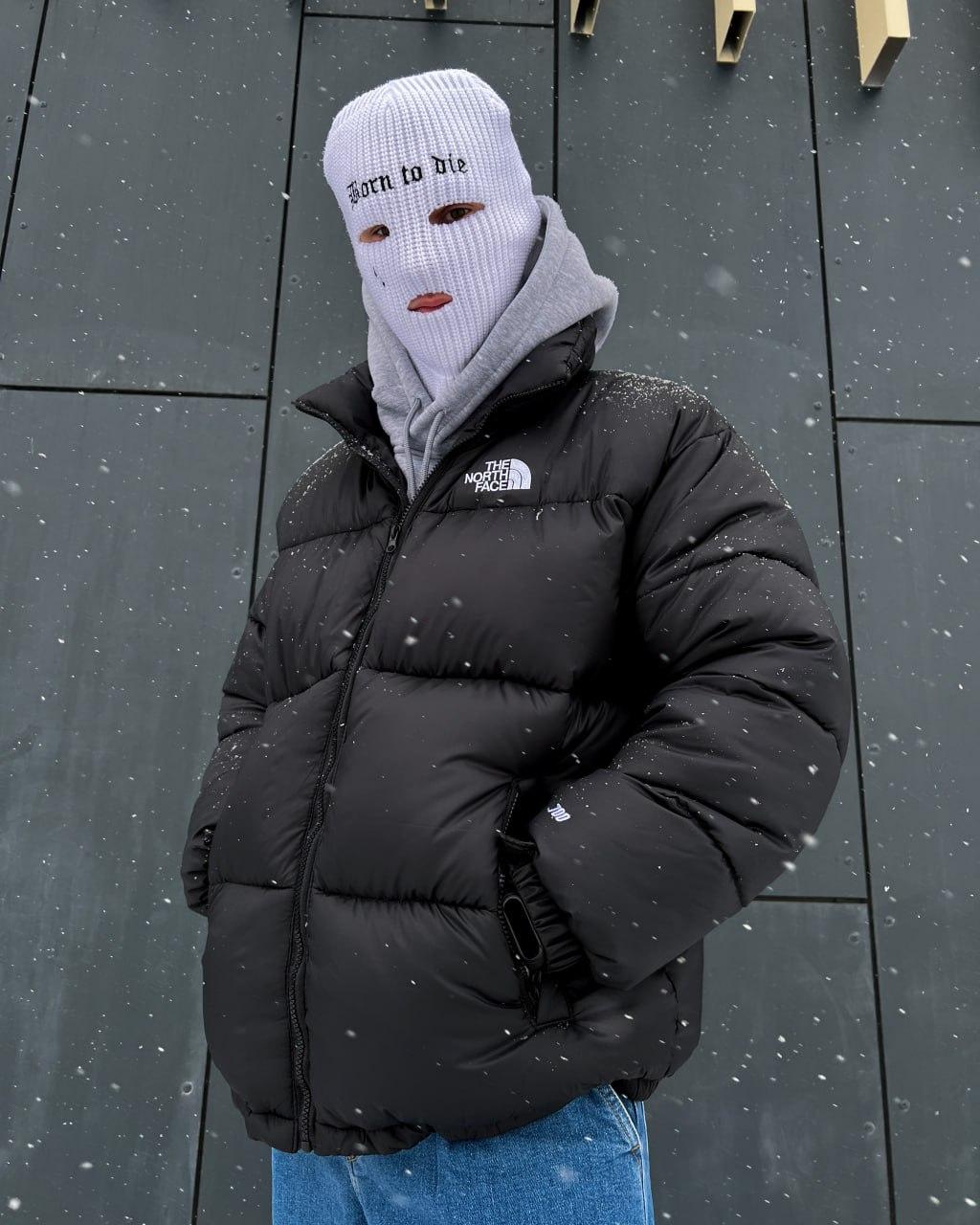 Чоловіча зимова куртка The North Face оверсайз чорна до -30*С Пуховик Зе Норд Фейс унісекс, фото 1