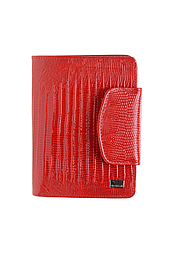 Шкіряний жіночий гаманець Desisan 086-131 червоний