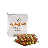 Цикло 3 форт(Cyclo 3 Fort) 30кап.при венозной недостаточности.Польша, большой срок годности
