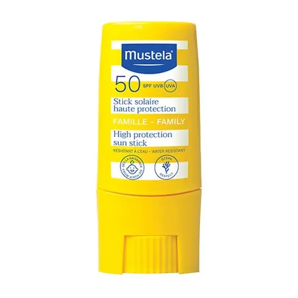 Мустела стік (Mustela stick spf50)-  з високим ступенем захисту.Італія,великий термін пр