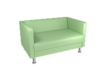 Офисный диван BNB Bongo Двухместный Мятный (Цвет 2228)