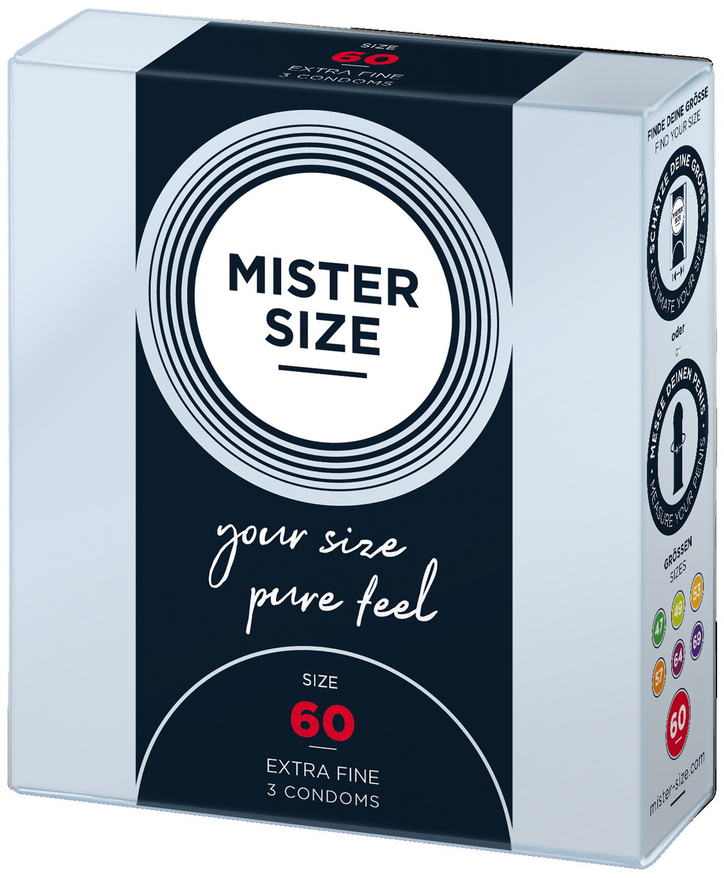 Презервативи Mister Size 60 mm (3 шт.)