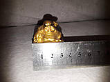 Статуетка Золотий Будда Хотей, Фен шуй, фото 3
