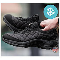 Мужские зимние кроссовки Merrell Ice Cap Moc II Trail Black, теплые черные кроссовки мерелл айс кап мок 2