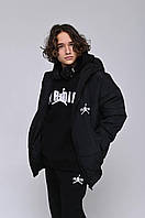 Подростковая теплая куртка Jordan из водонепроницаемой и непродуваемой плащевки размеры 146-176