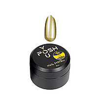 Гелевая краска для дизайна ногтей YouPOSH Metal Gel 5 мл, Gold