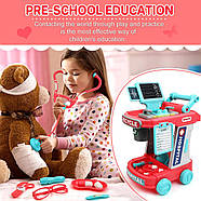 Ігровий Набір доктора (у коробці, лікарський візок, аксесуари, у коробці) RX 690 B, фото 4