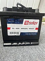 Аккумуляторная батарея SOLGY 45Ah/340A