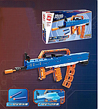 Конструктор 52004 Qman Автомат із м'якими кулями, Штурмова гвинтівка, 528 деталей, фото 4