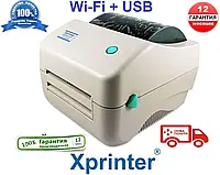 Этикеточный принтер Xprinter 450B WiFi+USB