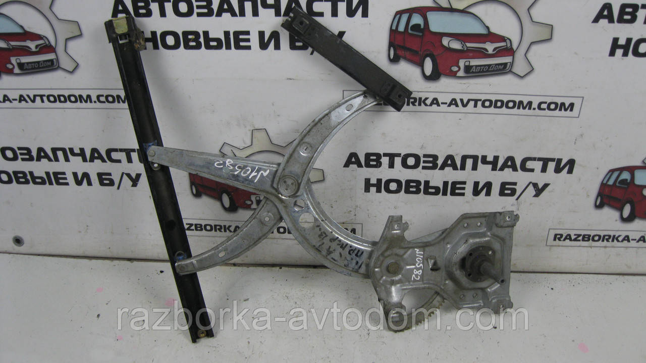 Склопідіймач передній правий (механічний) VW Passat B3, B4 (1988-1997) OE:3A0837402B