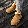 Зимові Жіночі Черевики UGG Classic Ultra Mini Chestnut Brown / УГГ Класик Ультра Міні Чеснат Коричневі, фото 6