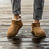 Зимові Жіночі Черевики UGG Classic Ultra Mini Chestnut Brown / УГГ Класик Ультра Міні Чеснат Коричневі, фото 7