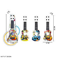 Игрушка детская Гитара 3 цвета микс, S-B12