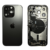 Корпус iPhone 14 Pro space black (снятый оригинал, состояние идеал) EU