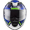 Мотошолом LS2 FF320 STREAM EVO AXIS BLUE WHITE, фото 7