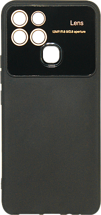 Силікон Infinix Smart 6 Silicone Case Lens, фото 2
