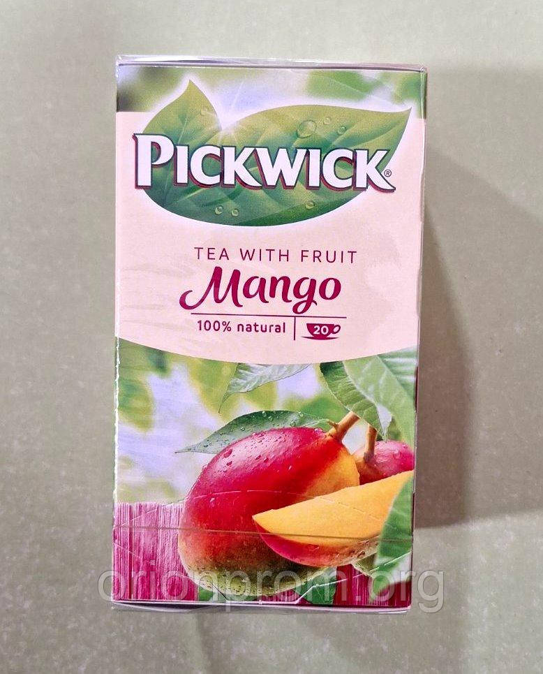 Чай Pickwick Mango 20 пакетів чорний