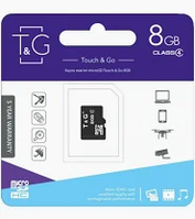 Флешка micro SD T&G  8Gb