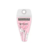 Ножиці для кутикули рожеві 20 мм Staleks Beauty & Care 11 Type 1 SBC-11/1