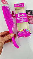Оригинальная щетка для волос ярко - розовая Барби Tangle Teezer Вarbie The Wet Detangler Hairbrush