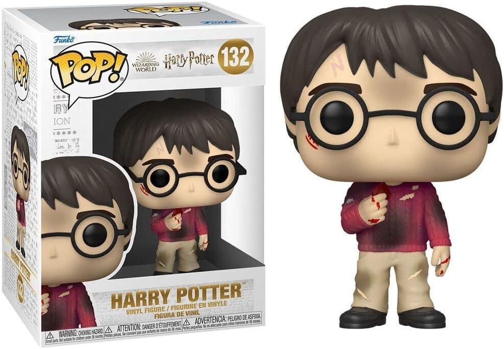Фігурка Гаррі Поттер 10 см номер 132 Funko POP Harry Potter 20th Anniversary — Harry with The Stone Оригінал