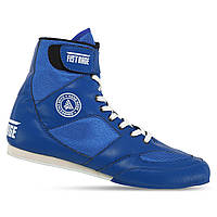 Боксерки кожаные FISTRAGE VL-4172 размер 36 синий