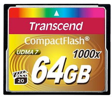 Картка пам'яті Transcend CompactFlash 64 GB 1000x (TS64GCF1000)