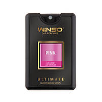 Освежитель воздуха WINSO ULTIMATE Slim Sprey спрей 18мл - Pink