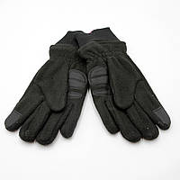 Перчатки женские - мужские, Sports Манжет рубчик, черные зимние тела перчатки, унисекс перчатки топ