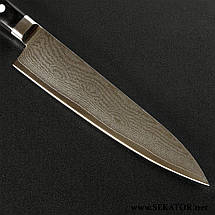 Ніж кухонний HONMAMON / Хонмамон Gyuto/Petty серії VG-10 Damascus, 120 мм (Японія), фото 5