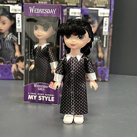 Іграшка дитяча "Лялька Венздей", Игрушка детская "Кукла Венсдей"